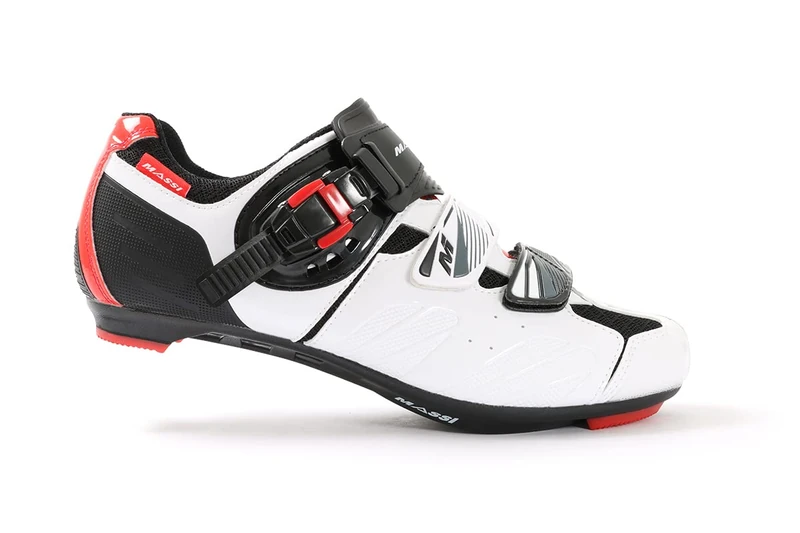 Massi Arion White Shoes – White/Black multi-coloured white/black Size:6