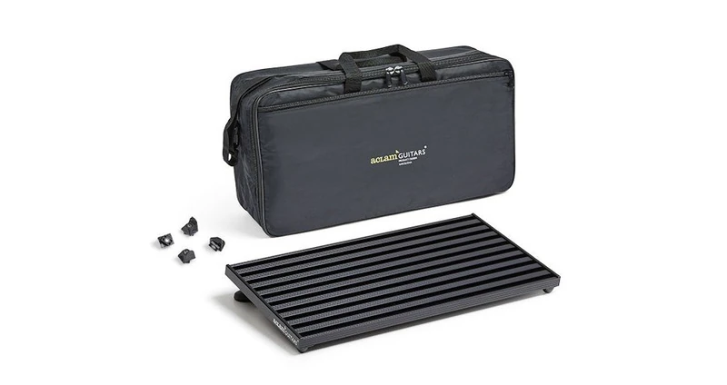 Aclam Guitars Pedalboard Smart Track S2 for Pedals & Effects incl. Softcase, black