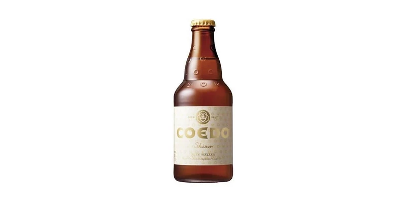 Coedo Shiro Hefeweizen 333ml 5.5% | Japanese Craft Wheat Beer | Cloudy, Smooth & Fruity