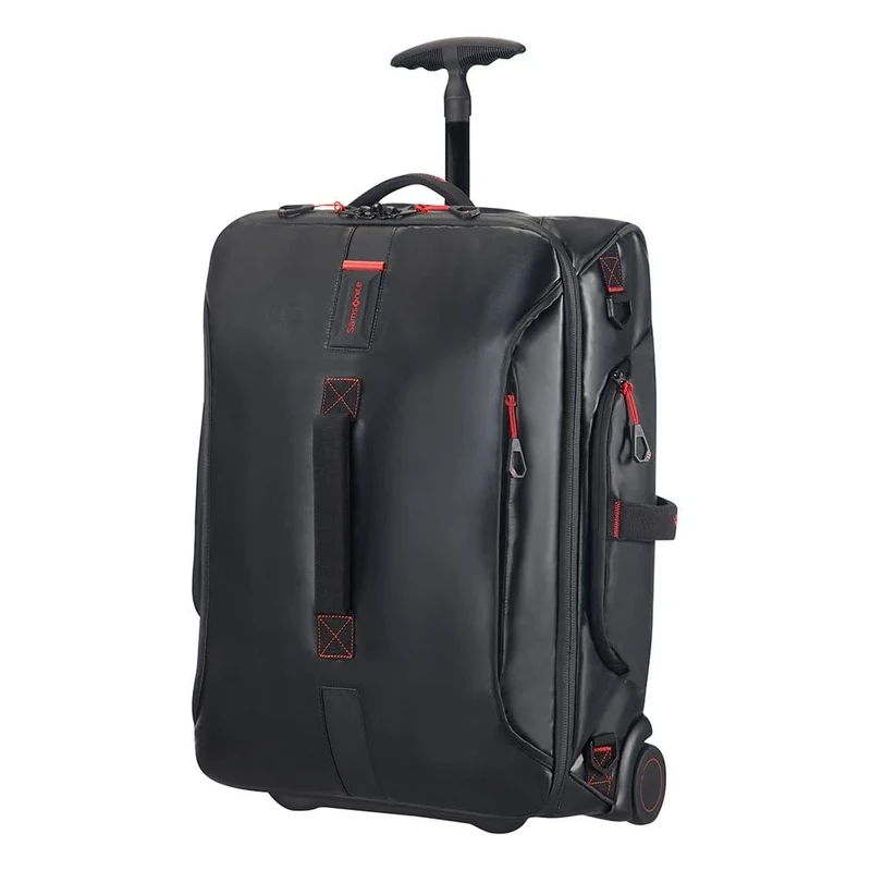 Samsonite Paradiver Light - Duffle with Wheels 55/20 Strict Cabin, 55 cm, 48.5 L, Black