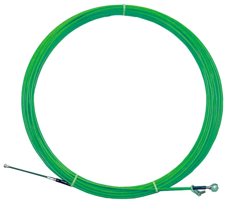 ATM 780030 - Guía pasahilos fleje Acero/Nylon Punta intercambiable (Largo 30 m; Ø 6 mm)