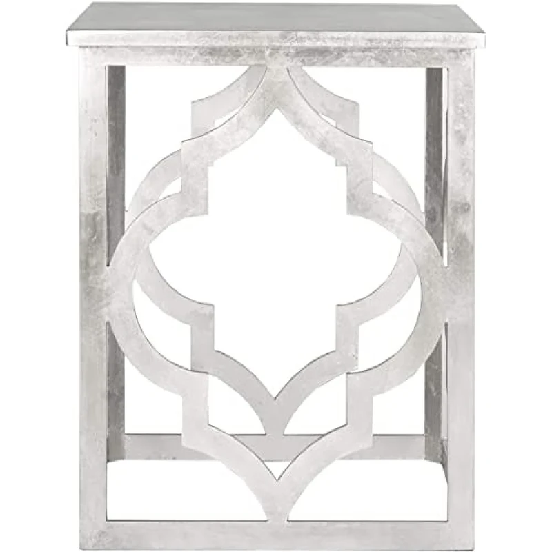 SAFAVIEH Modern Wooden , in Silver, 50 X 50 X 60