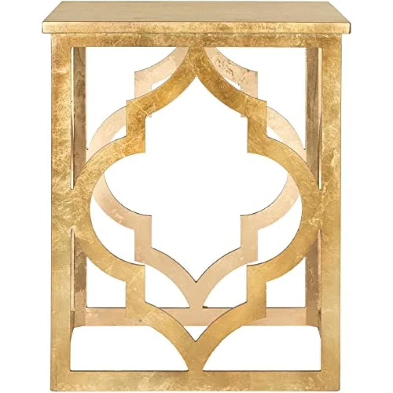 SAFAVIEH Modern Wooden , in Gold, 50 X 50 X 60