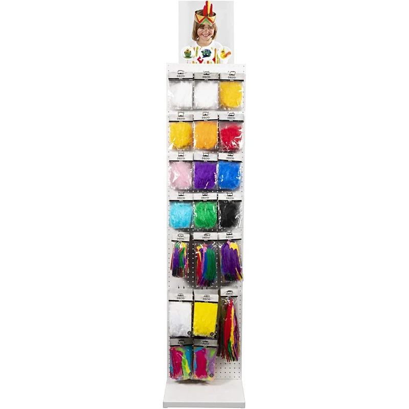 Creativ Company Feather Colours, incl. Display, 408teile