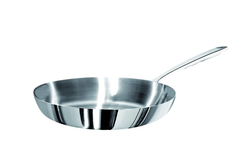 Pentole Agnelli Aluminium Inbox 1907 Frying Pan With Tubular Steel Handle, Diameter 32 Cm.