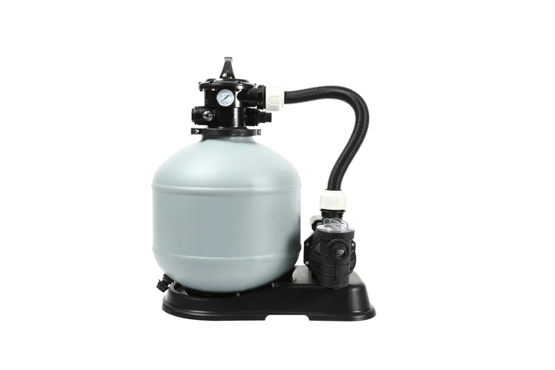 Steinbach 041010 Compact 8 sand filter system, circulation capacity 9 m³ / h, 230 V / 450 watts, connection Ø 38 mm