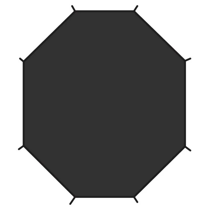 FJALLRAVEN F54718-550 View 2 Footprint Black OneSize