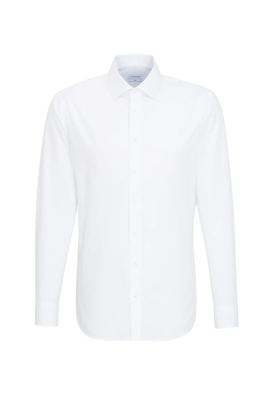 Seidensticker men's business shirt - slim fit - non-iron - Kent collar - long sleeve - 100% cotton