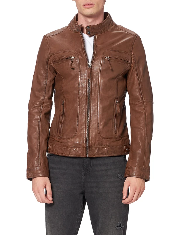 Oakwood Men's 60901 Jacket, Marrone (Marron (Cognac), (Size: XXX-Large) - Image 1