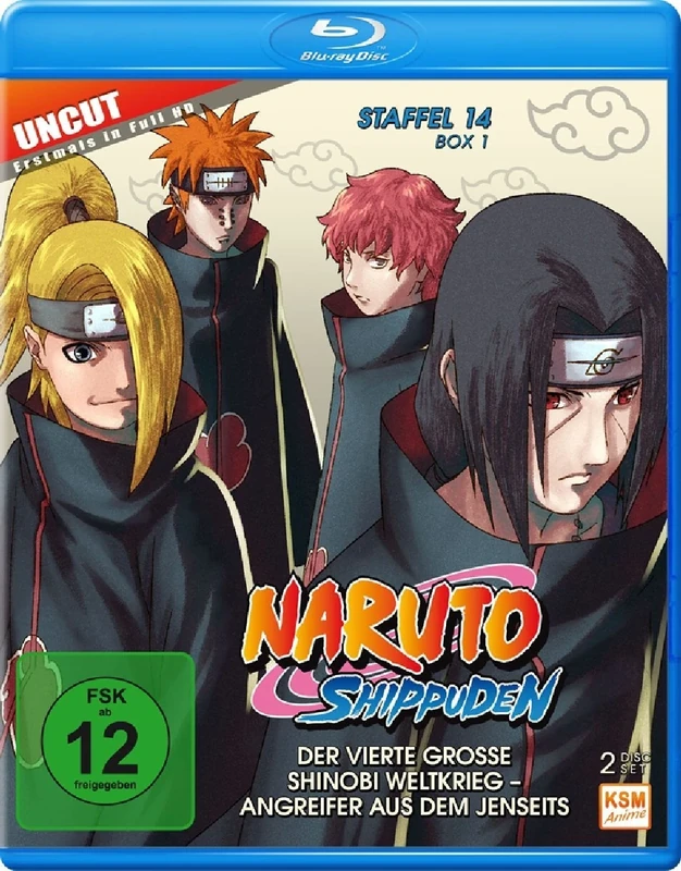 NARUTO SHIPPUDEN STAFFEL 14 BO [Blu-ray] [2007]