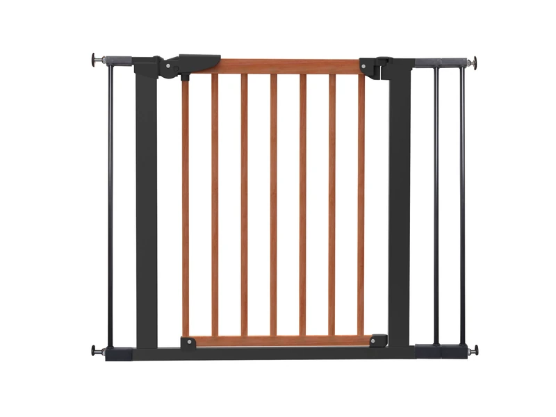 BabyDan Avantgarde True Pressure Fit Safety Gate Cherry/Black