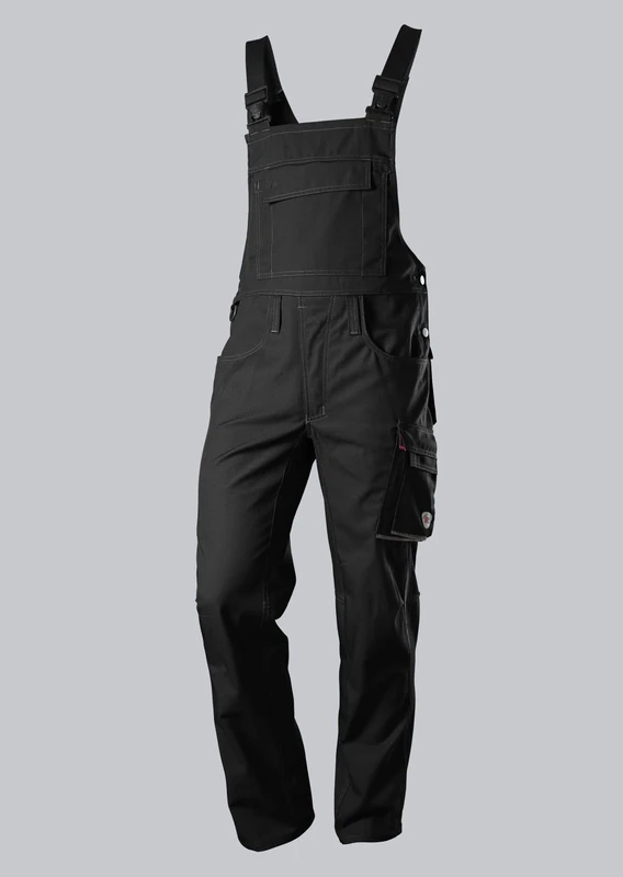 BP 1820-565-1432 Men'S Work Trousers, Higher Waist At The Back, 285,00 G/M², Fabric Blend With Stretch, Night Blue/Black, Size 39/40S