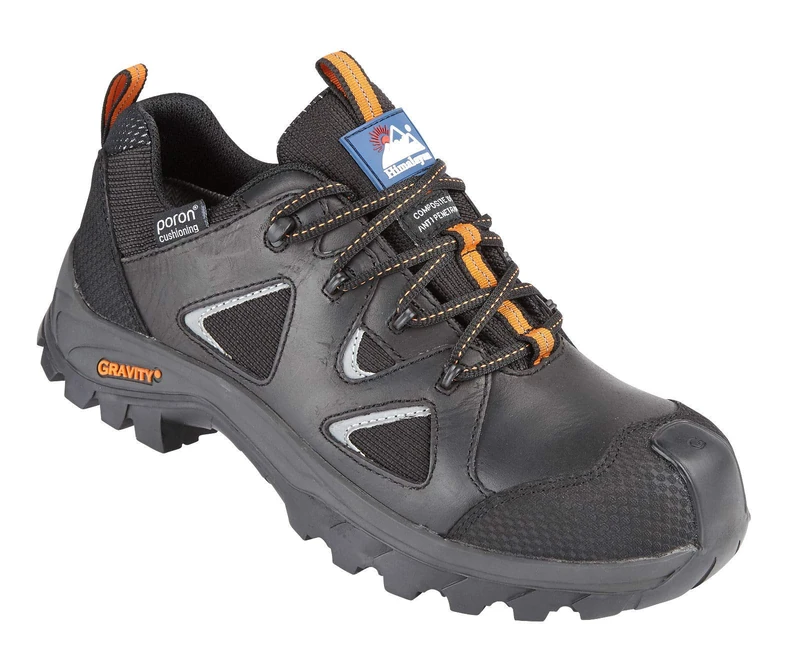 Himalayan Gravity Waterproof, Unisex Adults SRC Safety Shoes, Black (Black), 11 UK (46 EU)