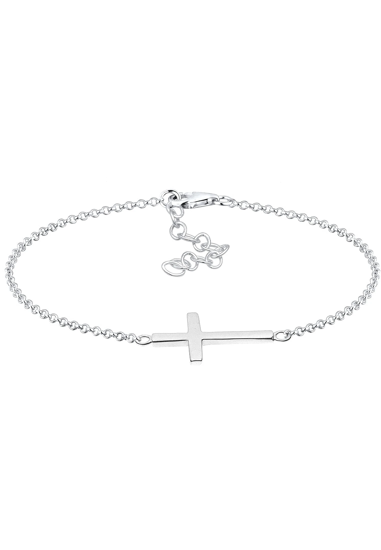 Elli Bracelet Women Cross Symbol Classic in 925 Sterling Silver