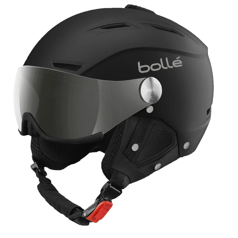 bollé BACKLINE VISOR | Ski Helmet | Adjustable Ventilation | Removable Ear Pads | ABS Shell | Visor Cat. 3
