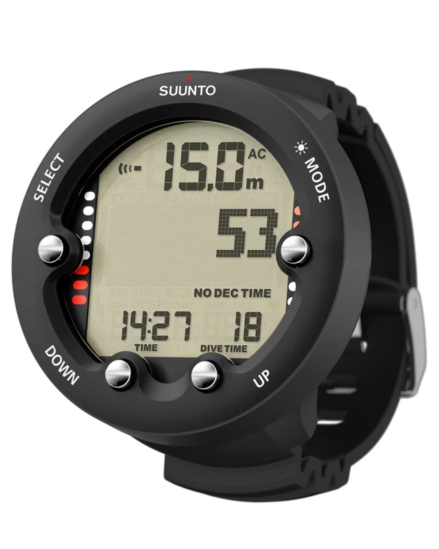 SUUNTO Dive Zoop Novo, unisex_adult, Suunto Dive Zoop Novo, SS021645000, Black , standard size