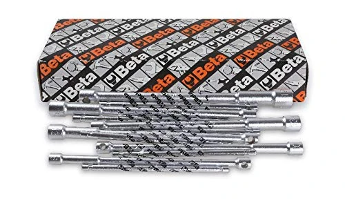 Beta 9490076 Model 949 /S6 Set of 6 Deep T-Handle Socket Wrenche with Locking Sliding Rod