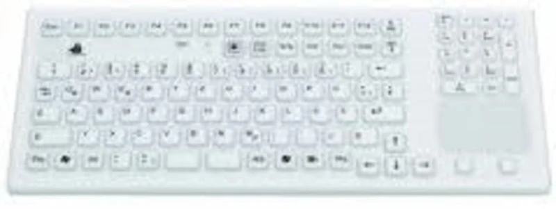 Gett InduKey TKG-107-TOUCH USB Wired Keyboard with Touchpad - Image 1