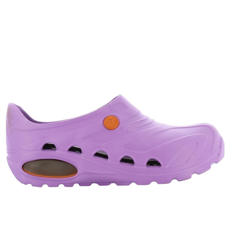 Safety Jogger Lightweight Clog Women - Slip On Clog for Men, Anti-Slip, Anti-Bacterial, Anti-Static and Anti-Fungal, Ideal for Hospital and Kitchen, Lila UK 4/5 Purple