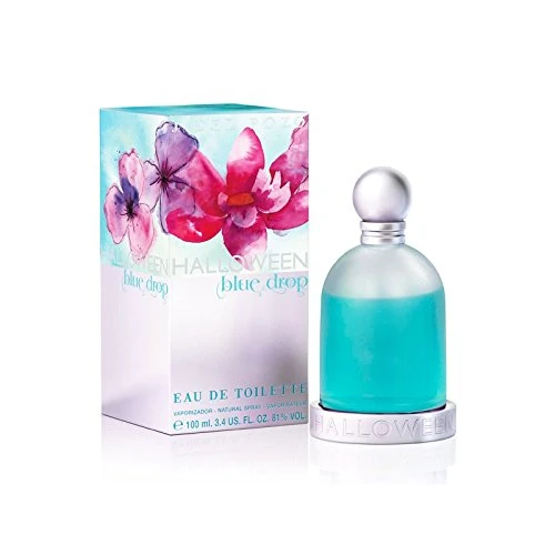 Jesus DEL Pozo FR72010 Fragrance Halloween Blue Drop EDT Spray 100 ml for Adults, Designed for Long-Lasting Everyday Fragrance wear, 100 ml, Blue