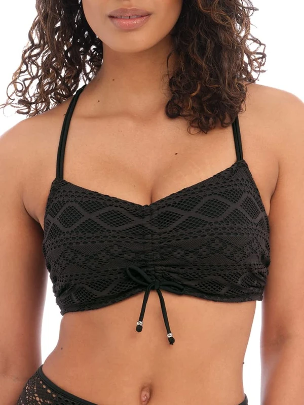 Freya womens Fancies Underwire Longline Bra, Black, 32G