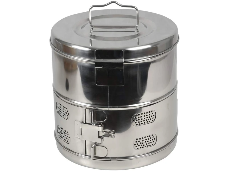 GIMA S.p.A 26682 Stainless Steel Drum, 240 mm x 240 mm