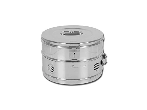 GIMA S.p.A 26681 Stainless Steel Drum, 240 mm x 160 mm