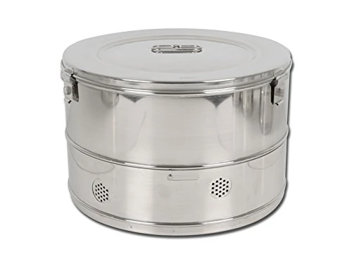 GIMA S.p.A 26686 Stainless Steel Drum, 390 mm x 250 mm