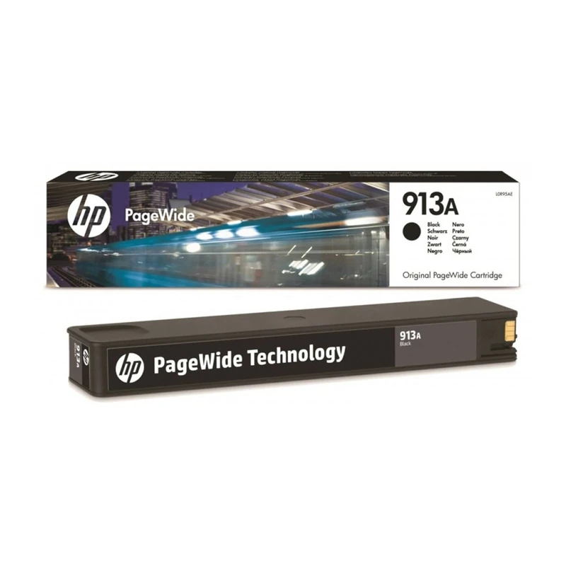 HP L0R95AE 913A Original PageWide Cartridge, Black, Single Pack