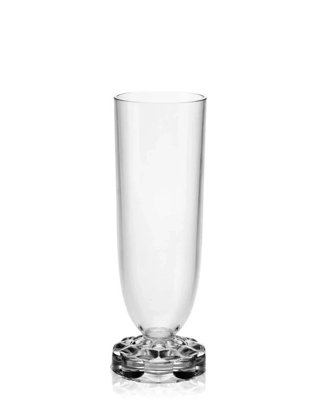 Kartell Jellies Family, Flute, Set of 4, Crystal