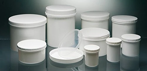 Gosselin 080796 Pommadier White Polypropylene with Lid 1L (Pack of 75) - Image 1