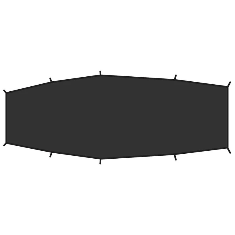Fjällräven Shape 2 Footprint Tent Floor, Black, One Size
