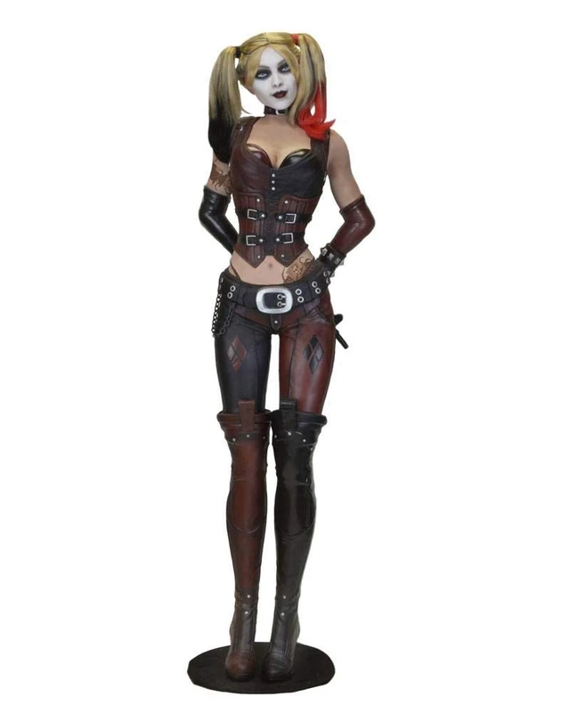 NECA Official Batman Arkham City Life Size Replica Harley Quinn