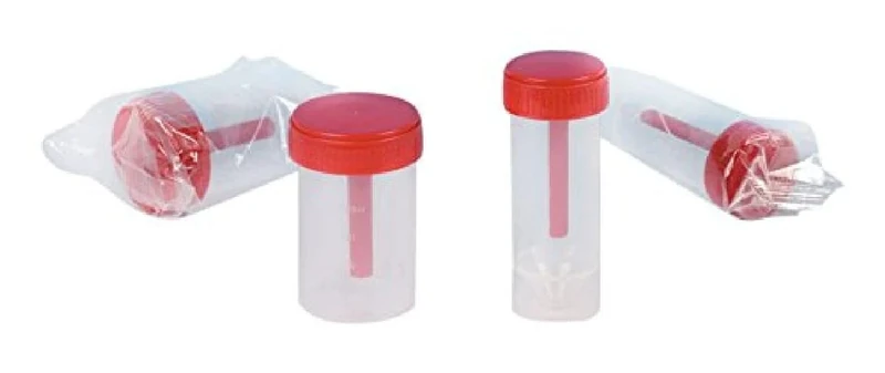 Faeces Container, Sterile, 30 mL (Pack of 500)