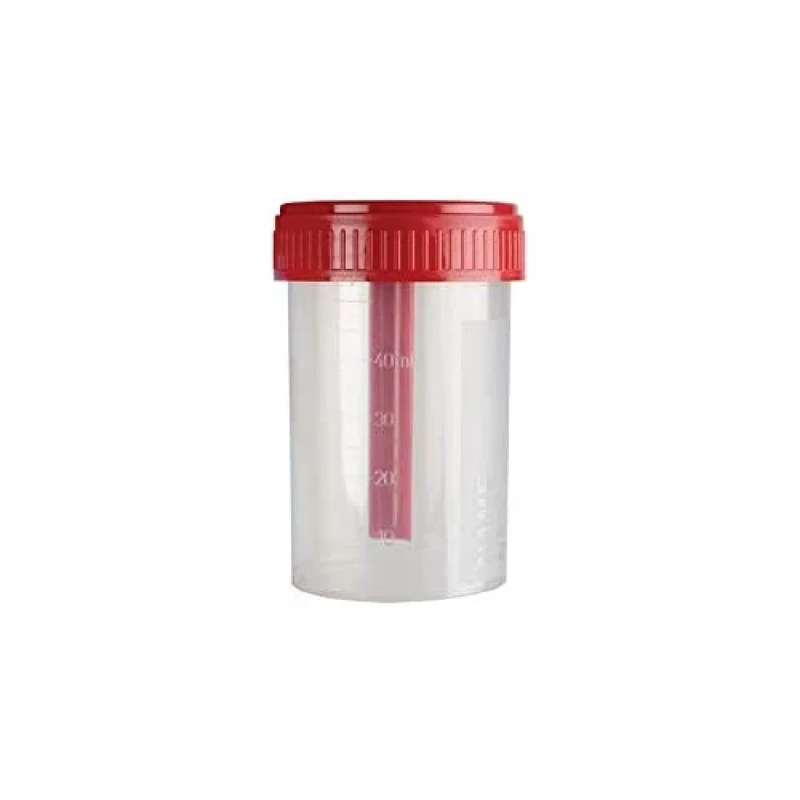 ISO 8 Faeces Container, 60 mL (Pack of 500)