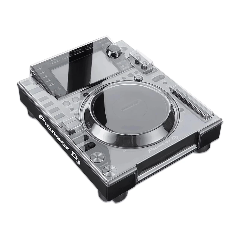 Decksaver Cover for Pioneer DJ CDJ-2000NXS2 - Super-Durable Polycarbonate Protective lid in Smoked Clear Colour, Made in The UK - The DJs' Choice for Unbeatable Protection