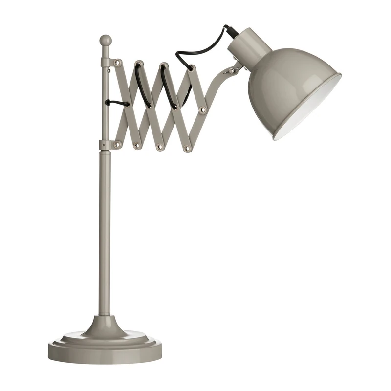Premier PREM-2501918 Table Lamp, Metal, Grey