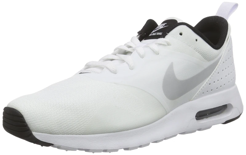 NIKE NIKE AIR MAX TAVAS, Men's Low-Top, Weiß (103 White/Pure Platinum-black), 7.5 UK (42 EU)
