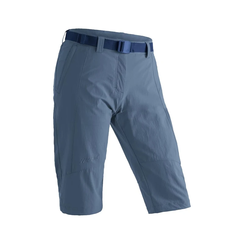 maier sports Kluane, Women's Short Hiking Trousers, Water-Repellent Outdoor Trousers for Trekking and Hiking, PFC-Free, mSTRETCH pro 4 & dryprotec