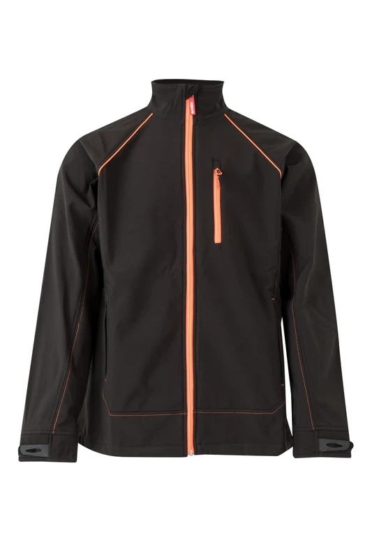 VELILLA – Jacket with Stand-Up Collar (Soft Shell, Modern), Multicolour, 206001/C0-19/TS