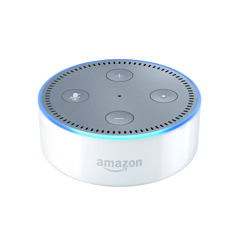 Amazon Echo Dot (2nd Gen) – Smart Speaker with Alexa – White
