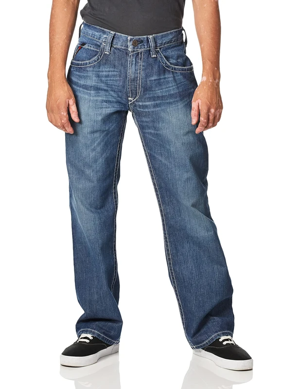 ARIAT Relaxed Workhorse Boot Cut Pants, Glacier, 30W / 30L - Image 1