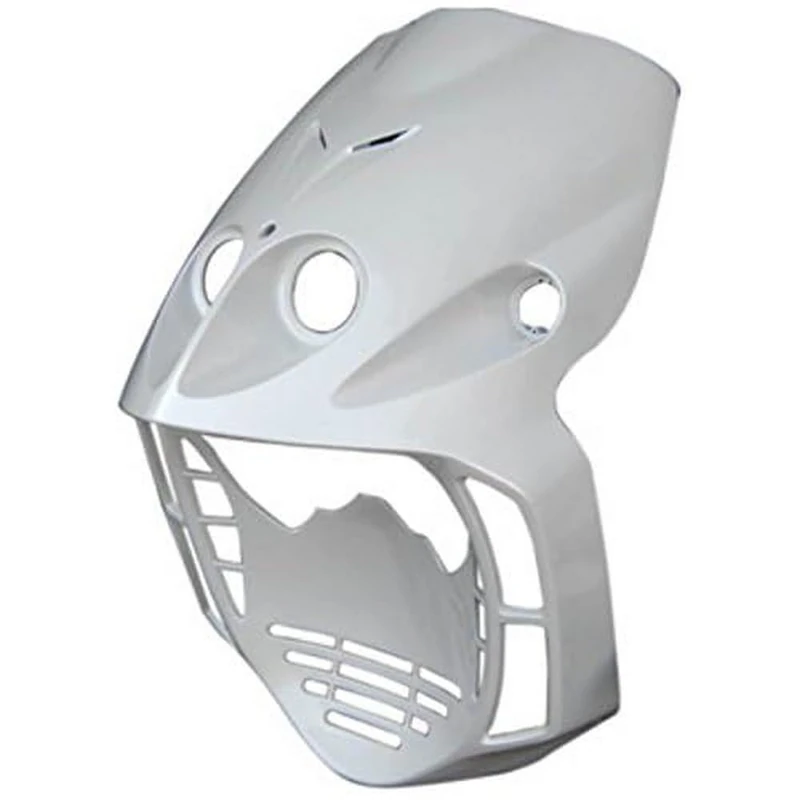 one by Camamoto Code 77390112 Plastic Fairing Front Shield White Pearl Compatible with Malaguti Phantom F12 LC. Year from 1994 to 2006 | Ref. Orig. Malaguti 06604950