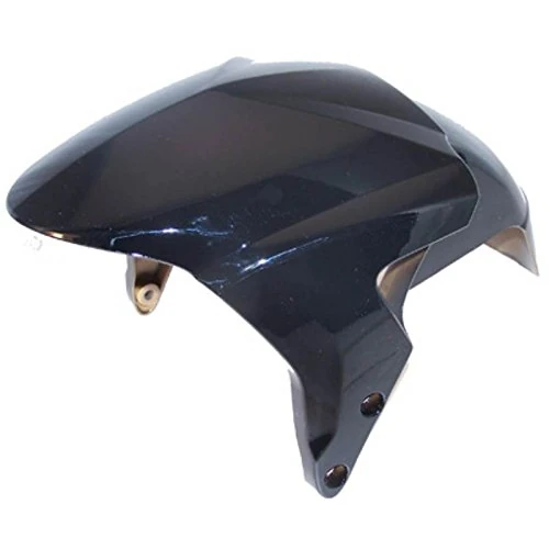 one by Camamoto Code 77390101 Plastic Fairing Front Fender Glossy Black Compatible with Phantom Malaguti F12 LC Liquid Year from 1999 to 2006