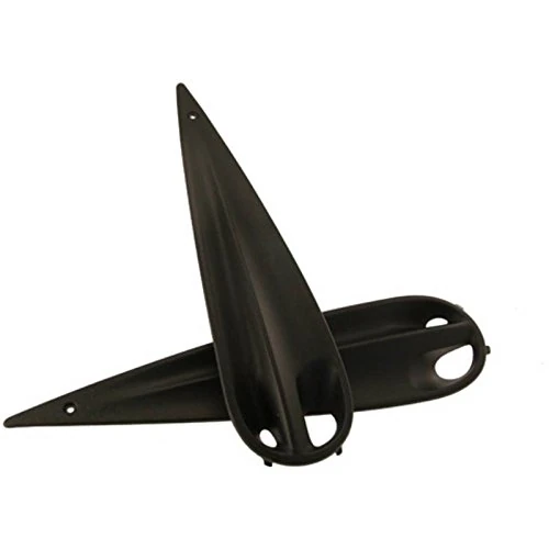 one by Camamoto Code 77390120 Plastic Kit Set Pair Air Inlet Right and Left Black as the Original Compatible with Malaguti Phantom F12 LC. Year from 1994 to 2006 |Ref. Orig. Malaguti 07119303