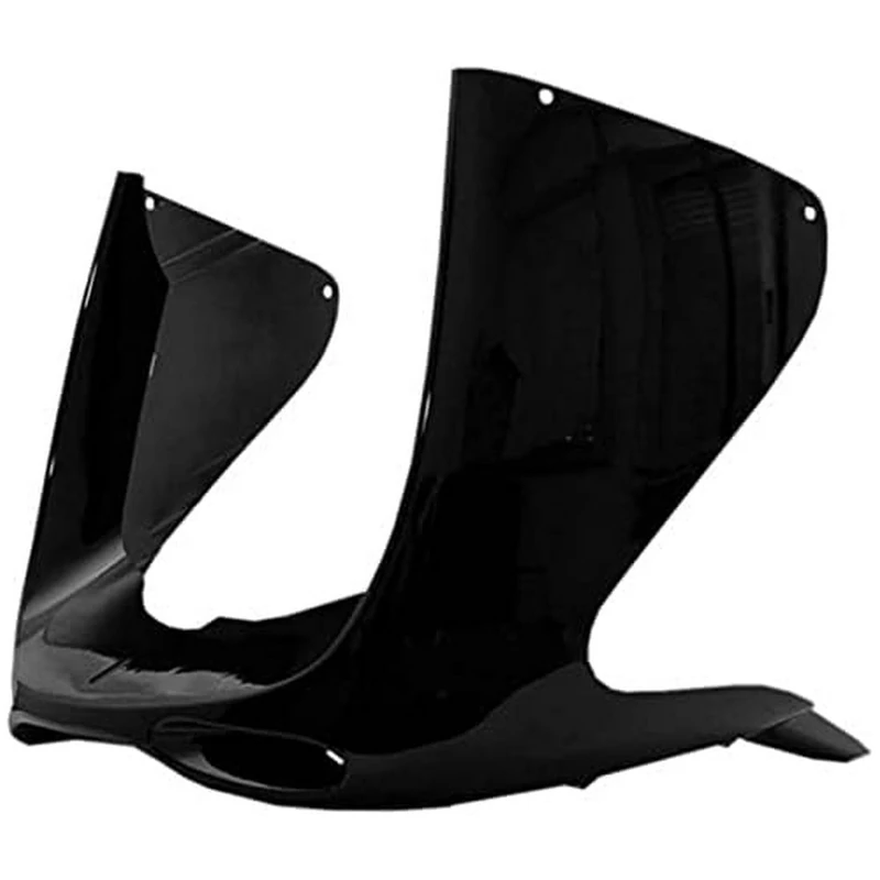 One by Camamoto Code 77366733 Plastic Fairing Under Shield Front Tip Glossy Black Compatible with MBK Nitro/Yamaha Aerox 50cc-100cc Year from 1997 to 2012