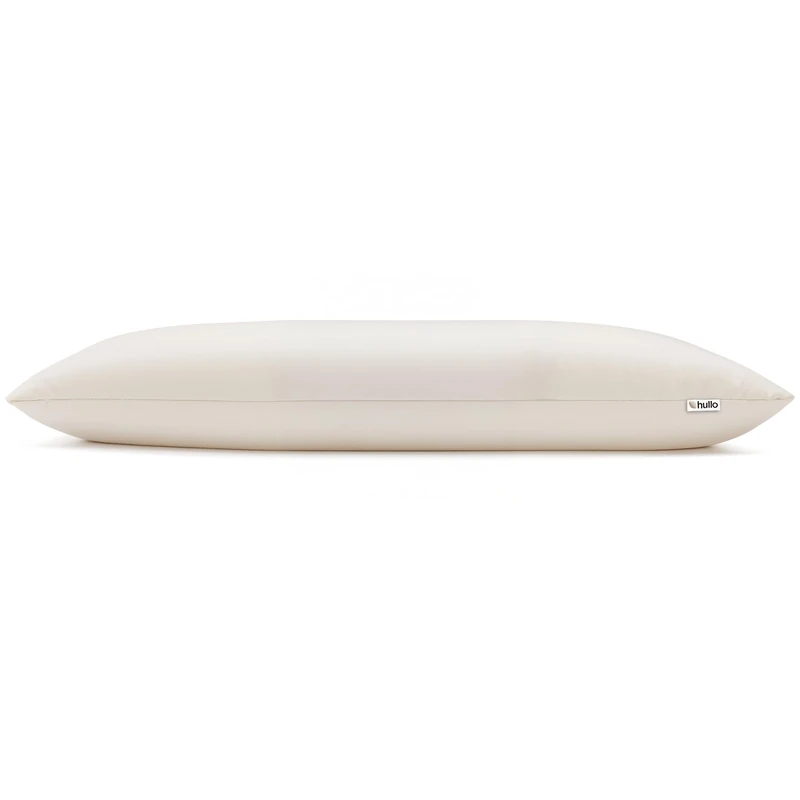 Hullo Buckwheat Pillow King-Size 20"×36" • Organic, Cooling, Firm Pillow for Sleeping • Made in USA - Image 1