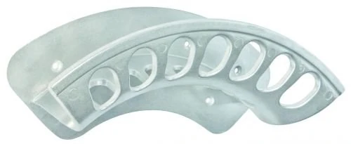 GEKA 6123 Wall-Mounted Hose Support Form B, Silver, 18 x 8 x 13 cm