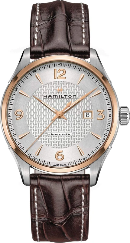 Hamilton Men Analogue Automatic Watch Jazzmaster Viewmatic Swiss Made