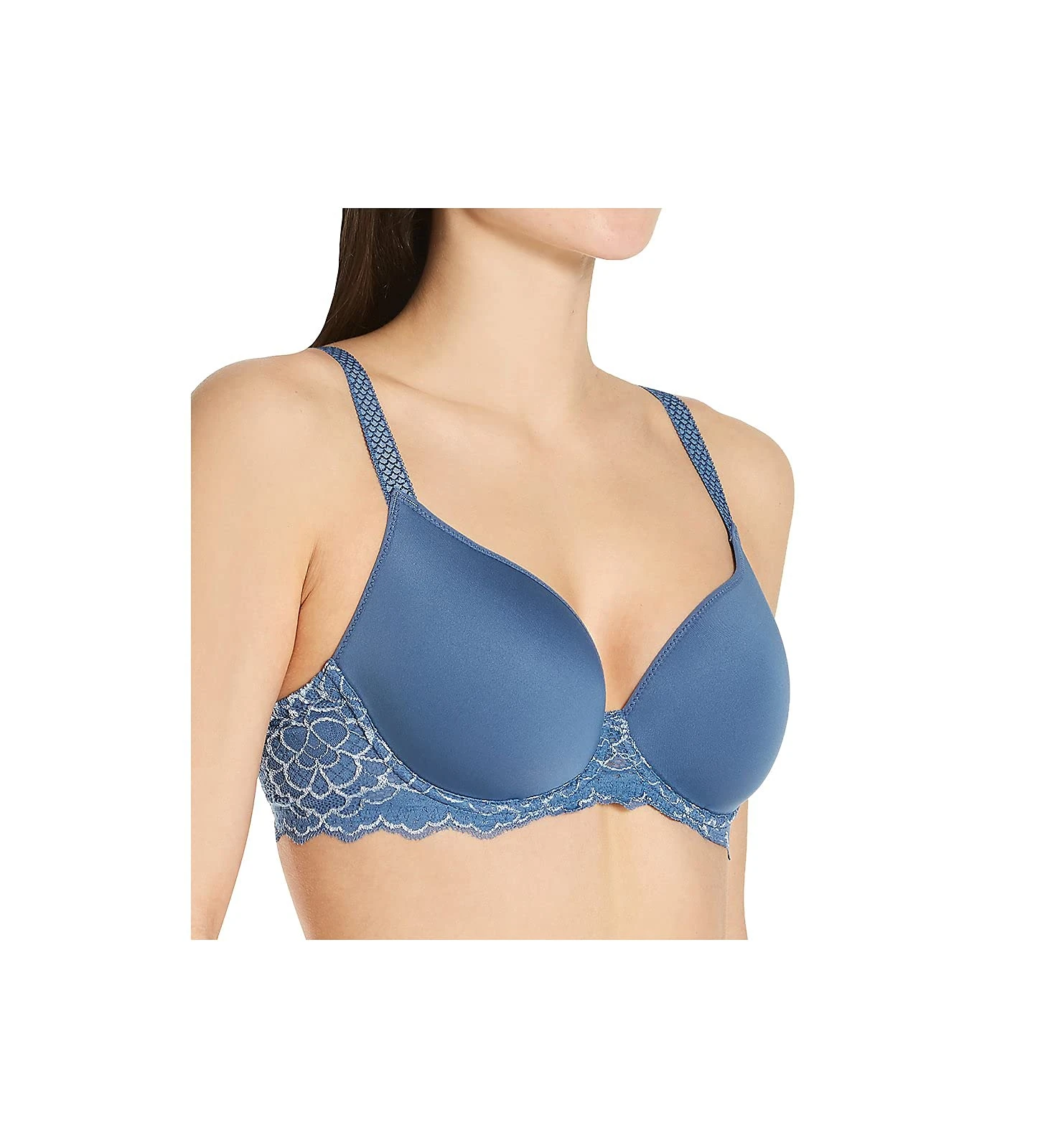 Simone Perele Women's Caresse 3D Plunge Bra, French Blue, 30C
